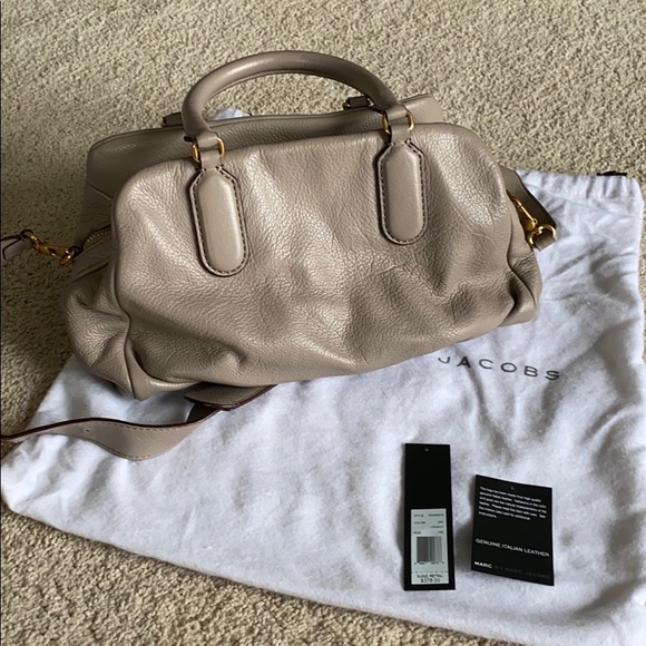 MARC by MARC JACOBS Leather Handbag - Cement - Picture 3 of 8